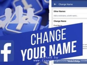 how to change your name on facebook